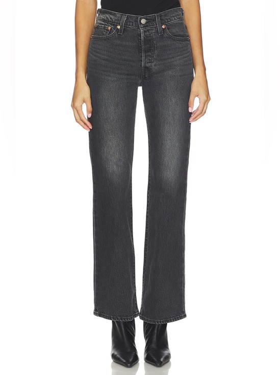 Levi's Denim - Levi's Women's Black Washed Boot Cut Wedgie 27x30 Jeans
